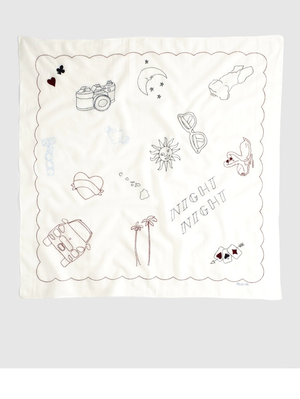 Madewell embroidered bandana ♥️